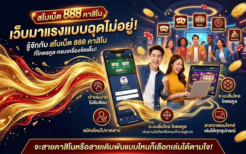 สโบเบ็ต 888 คาสิโน